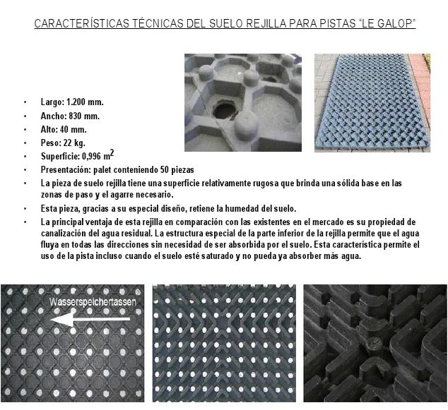 caracteristicas del suelo rejilla