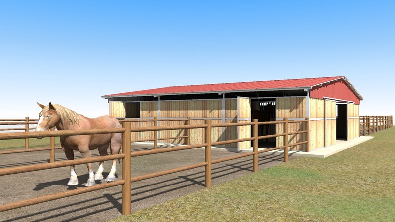 huella dactilar testigo Definir Instalaciones hípicas Agrobroker: boxes para caballos