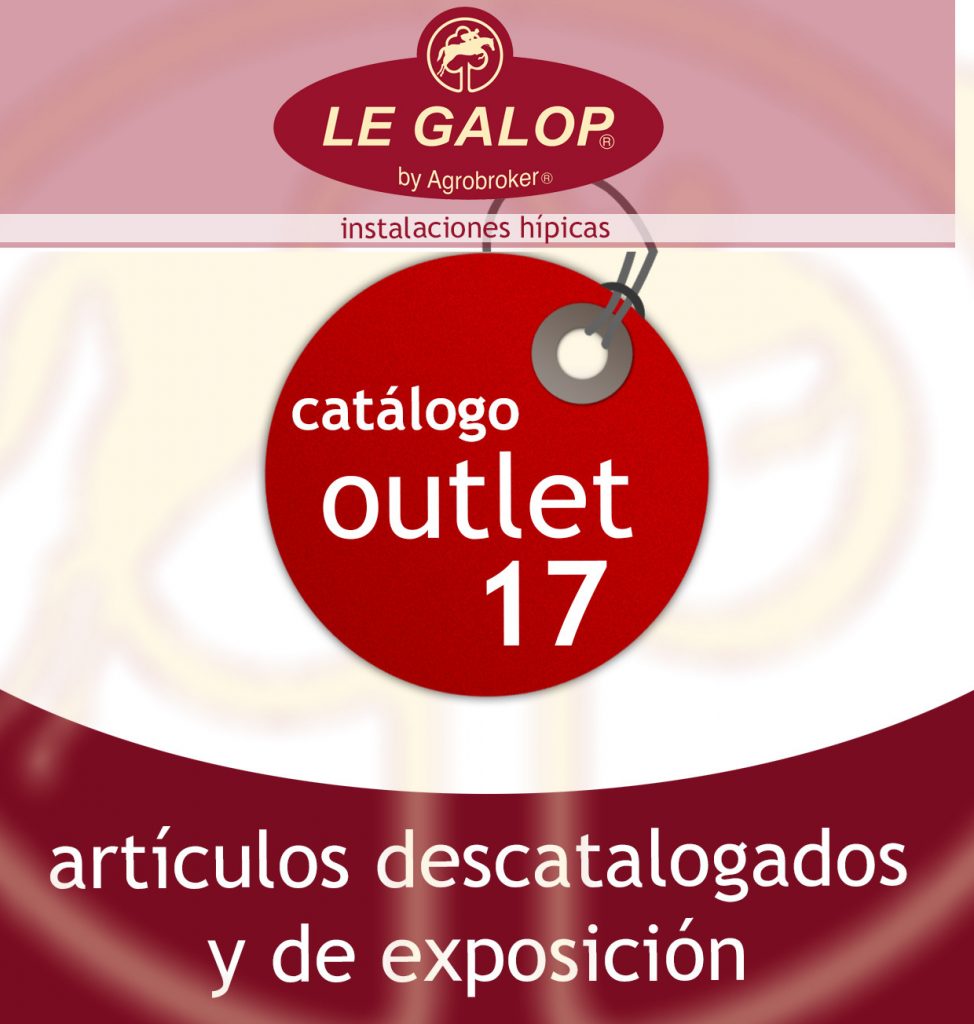 Portada del catálogo outlet de Le Galop