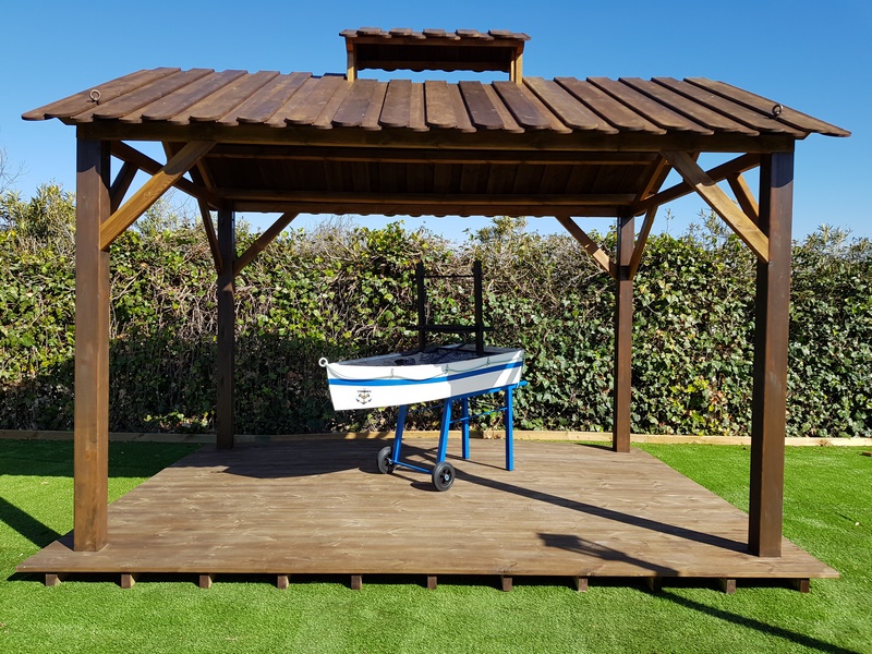 pérgola espetera Agrobroker | @AgrobrokerSL